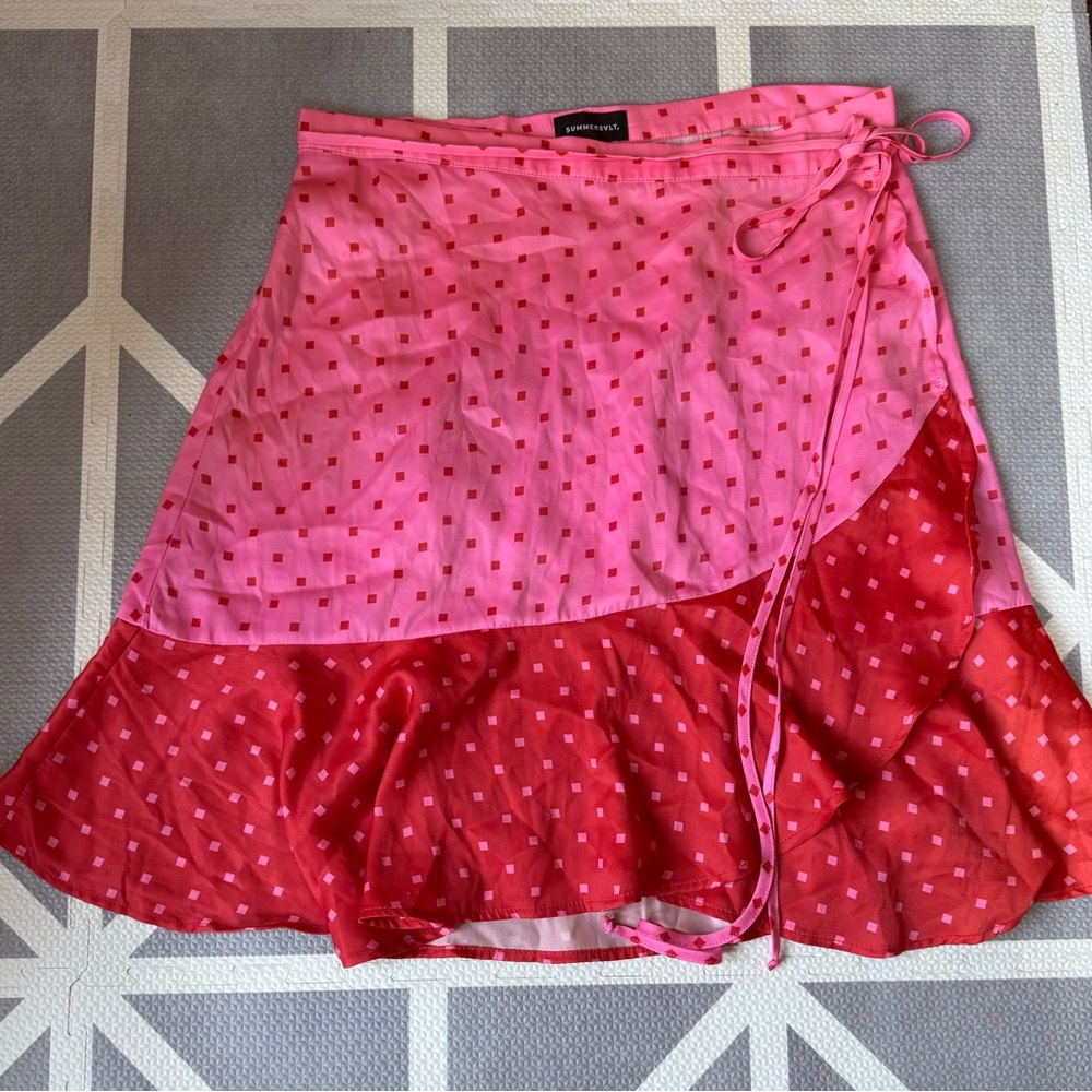 Summersalt Pink and Red Sarong
